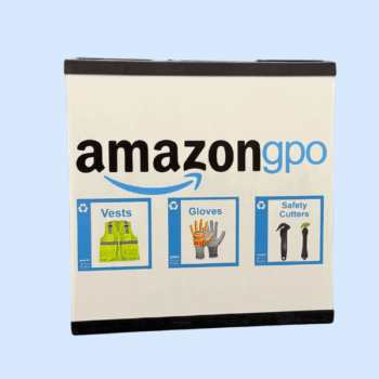 Amazon Triple Recycling Bin Unit