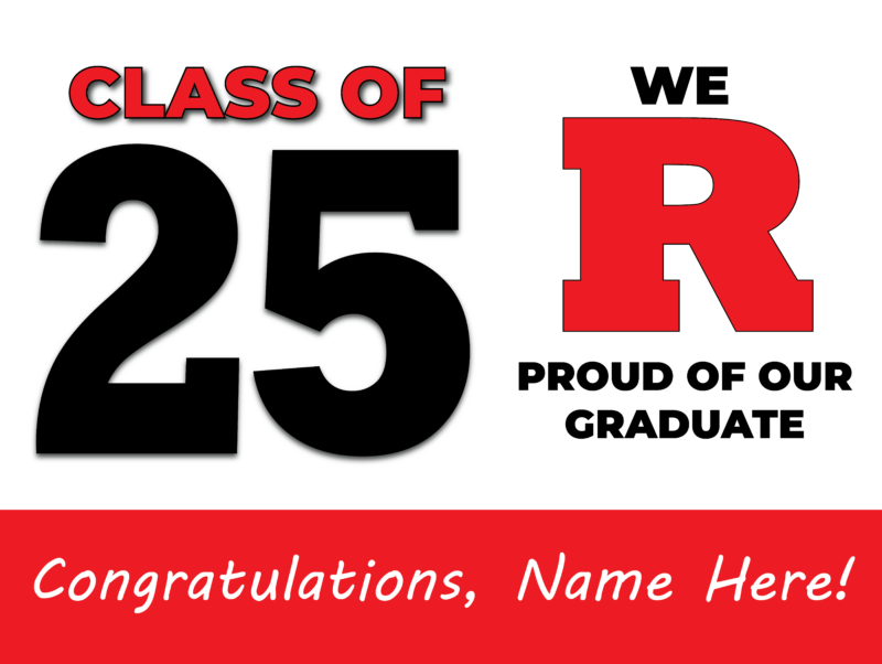 2025 Graduation Yard Signs