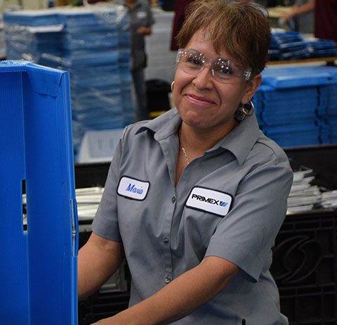 women in Primex uniform