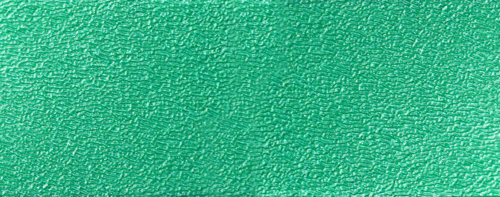 Shamrock colored plastic texture swatch
