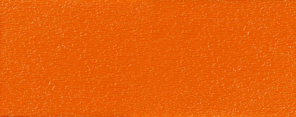 Tangerine colored plastic texture swatch