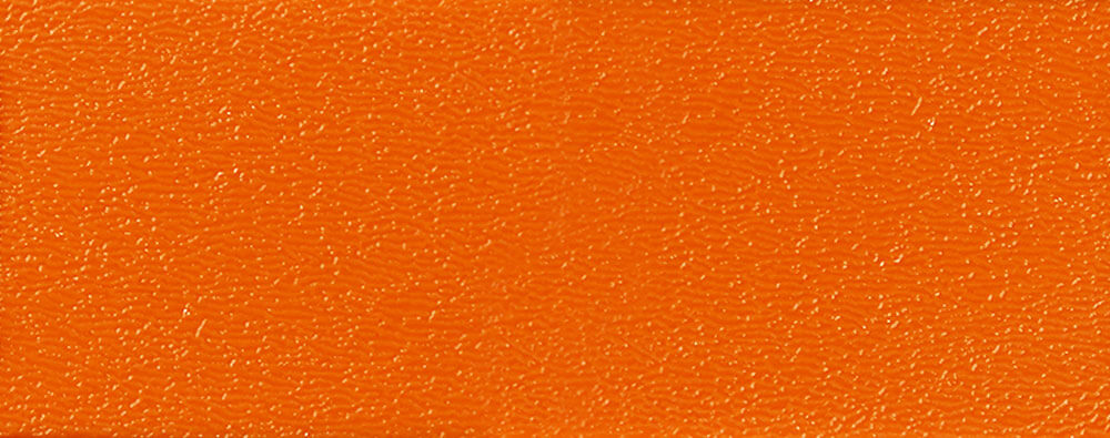 Tangerine colored plastic texture swatch