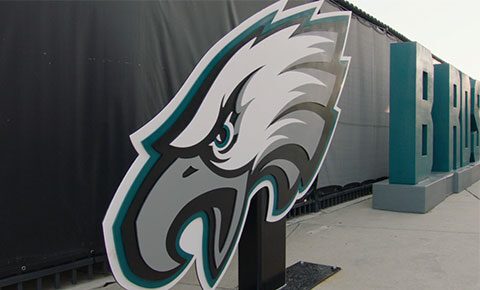 Eagles NFL team decal