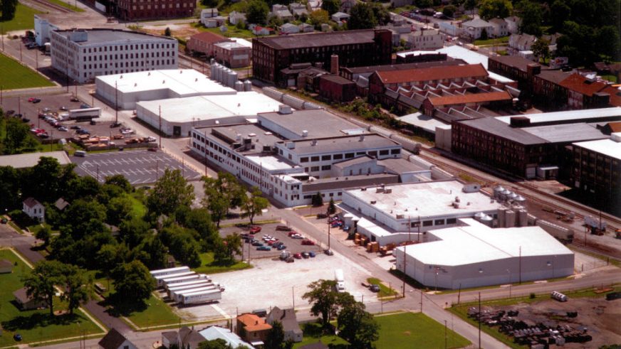 sky view of corporate office