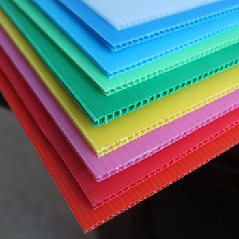 colorful plastic sheets